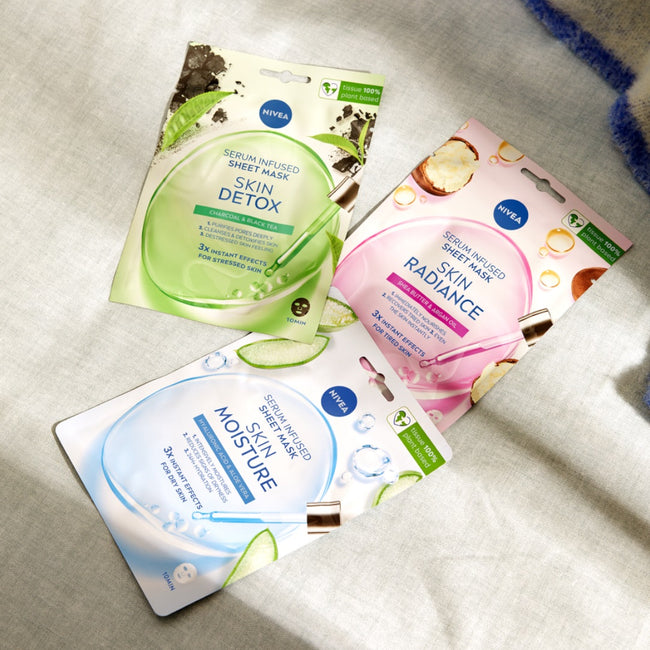 Nivea Skin Detox maska w płachcie z serum detoksykującym