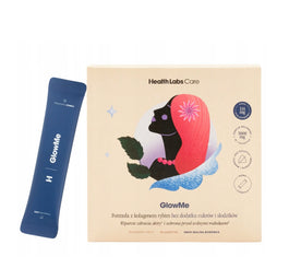 HealthLabs GlowMe wsparcie zdrowia skóry i ochrona przed wolnymi rodnikami suplement diety Malina-Borówka 30 saszetek