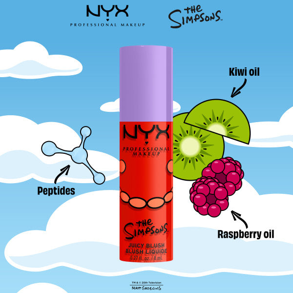 NYX Professional MakeUp Saucy Sisters Fat Cheeks róż do policzków w płynie 8ml