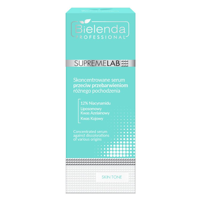 Bielenda Professional SupremeLab Skin Tone skoncentrowane serum przeciw przebarwieniom różnego pochodzenia 30ml
