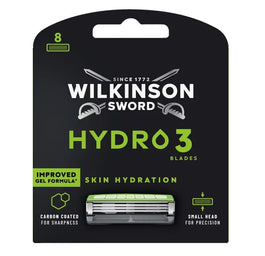 Wilkinson Hydro 3 Skin Hydration wkład z 3 ostrzami 8szt