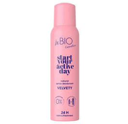 BeBio Ewa Chodakowska Start Your Active Day naturalny dezodorant w sprayu Velvety 125ml