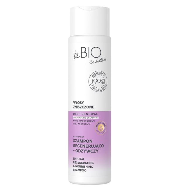 BeBio Ewa Chodakowska Baby Hair Complex naturalny szampon do włosów zniszczonych 300ml