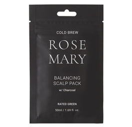 RATED GREEN Rosemary kuracja regulująca do skóry głowy z rozmarynem i aktywnym węglem 50ml