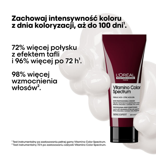 L'Oreal Professionnel Serie Expert Vitamino Color Spectrum intensywnie nawilżająca odżywka do włosów 200ml
