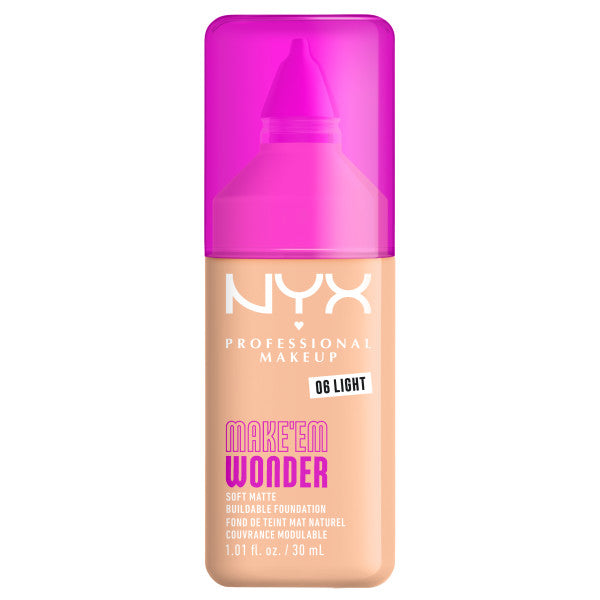 NYX Professional MakeUp Make'Em Wonder podkład do twarzy z długotrwałym kryciem