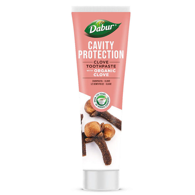 Dabur Cavity Protection Clove Toothapste pasta do zębów z Organicznym Goździkiem 100ml