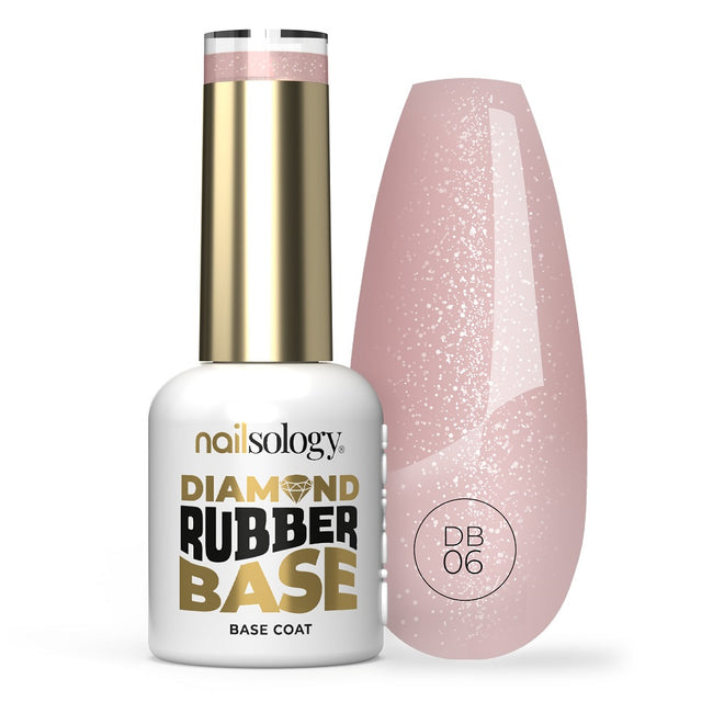 Clavier Nailsology Diamond Rubber Base baza hybrydowa DB06 Classy Lassie 8ml