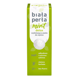 Biała Perła Mint Detox pasta do zębów bez fluoru 75ml