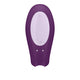 Satisfyer Double Joy Partner Vibrator wibrator dla par sterowany aplikacją Violet