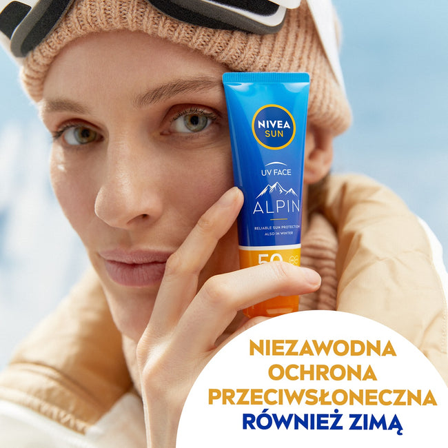 Nivea Sun Alpin krem do twarzy z wysoką ochroną SPF50 50ml