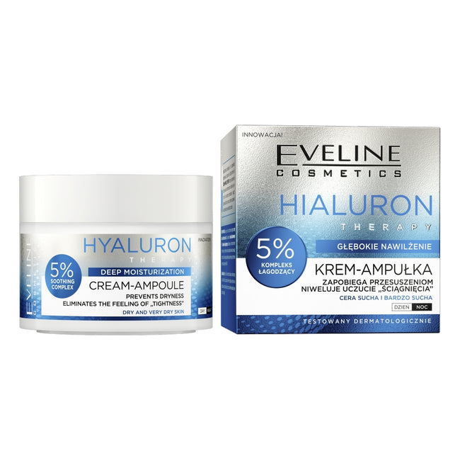 Eveline Cosmetics Hyaluron Therapy krem-ampułka 50ml