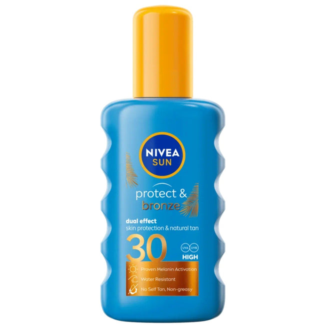 Nivea Sun Protect & Bronze balsam w sprayu aktywujący naturalną opaleniznę SPF30 200ml