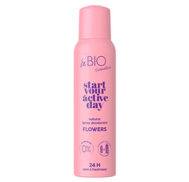 BeBio Ewa Chodakowska Start Your Active Day naturalny dezodorant w sprayu Flowers 125ml