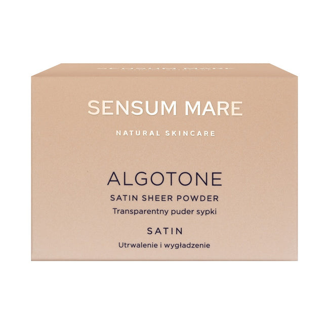 Sensum Mare Algotone puder sypki o satynowym wykończeniu
