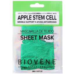 Biovene Apple Stem Cell Wrinkle-Support maska w płachcie z komórkami macierzystymi jabłek i kwasem hialuronowym 20ml