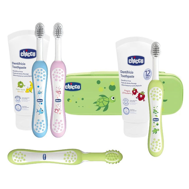 Chicco Szczoteczka do zębów 6-36m+ Zielona