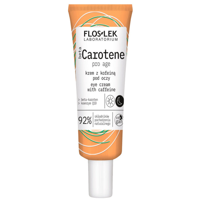 Floslek betaCarotene Pro Age krem z kofeiną pod oczy 30ml