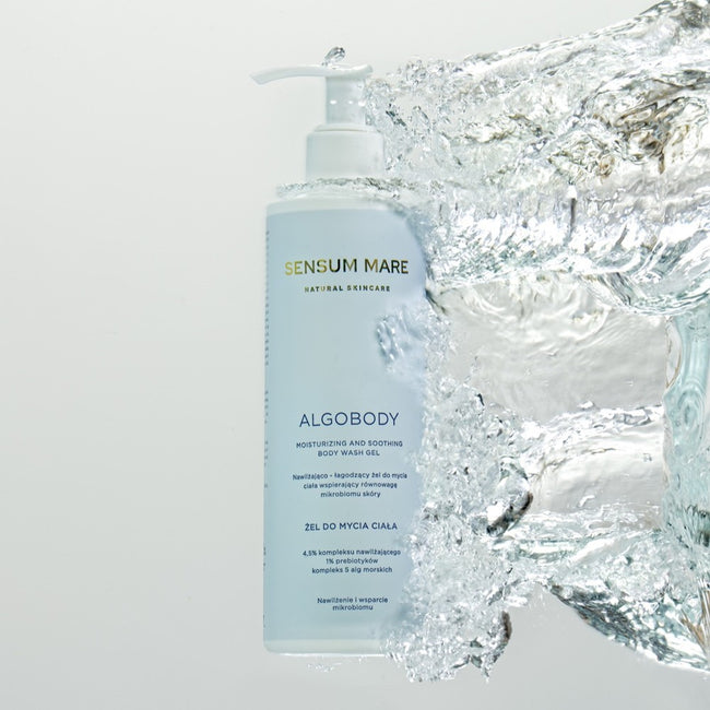 Sensum Mare Algobody nawilżająco-łagodzący żel do mycia ciała wspierający równowagę mikrobiomu skóry 300ml