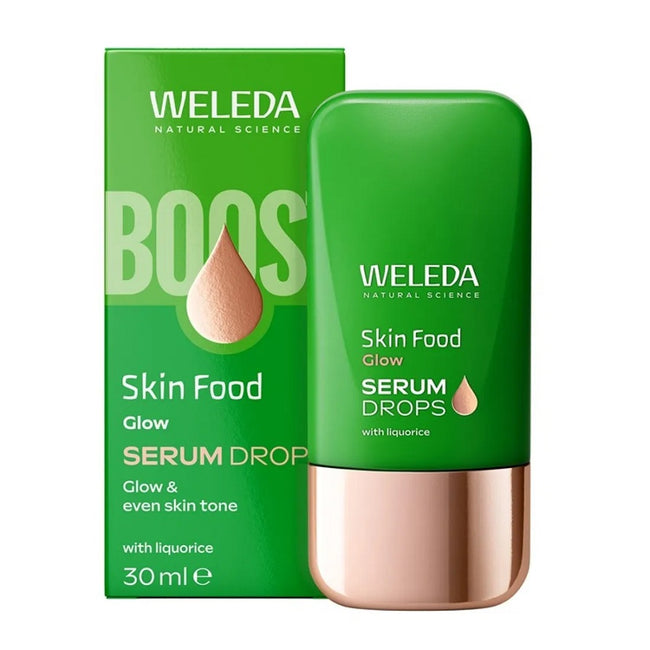 Weleda Skin Food Glow rozświetlające serum w kroplach 30ml