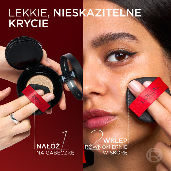 L'Oreal Paris Infaillible Cushion Foundation płynny podkład w poduszce 11g