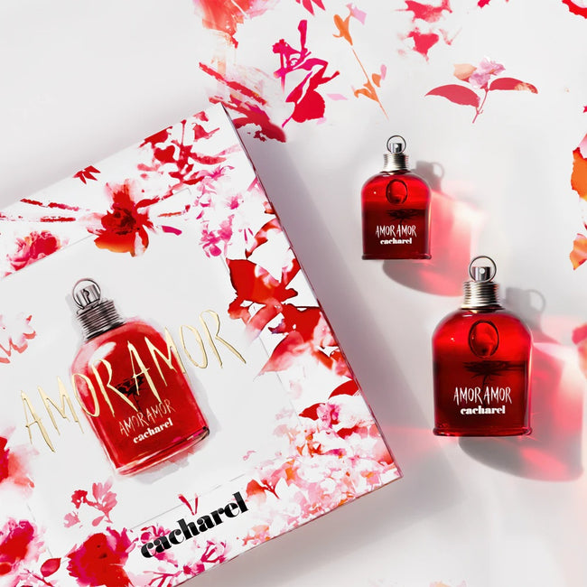 Cacharel Amor Amor zestaw woda toaletowa spray 100ml + woda toaletowa spray 30ml