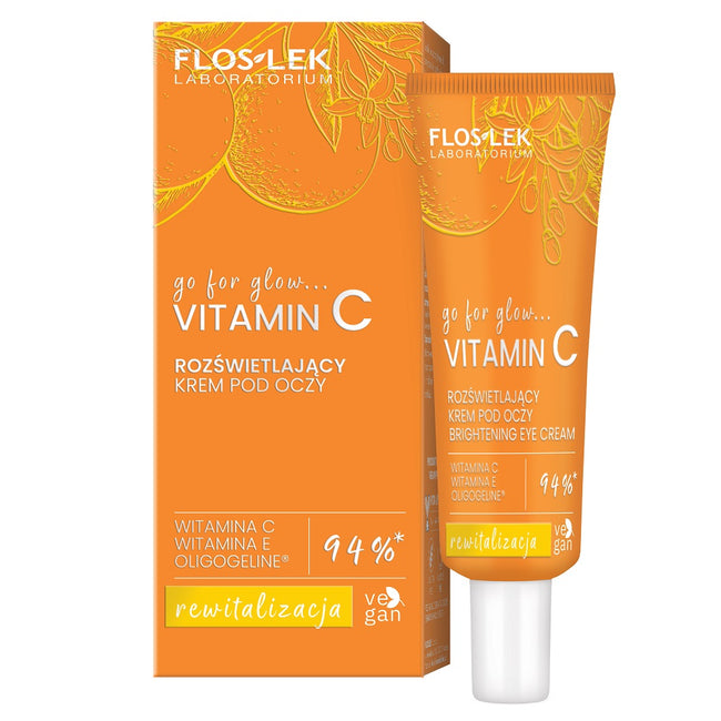 Floslek go for glow…. VITAMIN C rozświetlający krem pod oczy 30ml