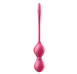 Satisfyer Love Birds 2 kulki do ćwiczeń mięśni kegla Red