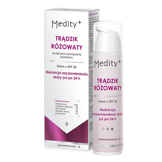 Medity+ Trądzik Różowaty krem na dzień SPF25 50ml