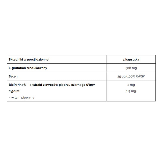Pharmovit L-Glutation zredukowany suplement diety 60 kapsułek