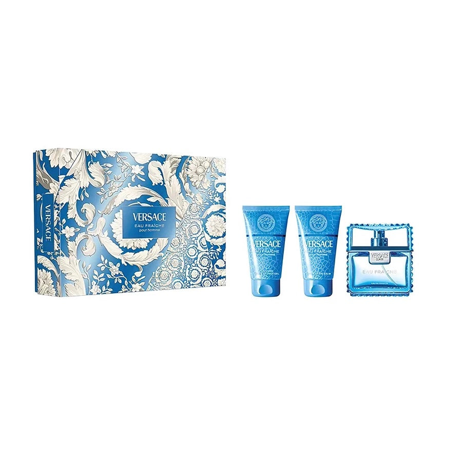 versace versace man eau fraiche woda toaletowa 50 ml   zestaw  