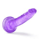 Blush B Yours Plus Lust N' Thrust transparentne dildo z przyssawką Purple