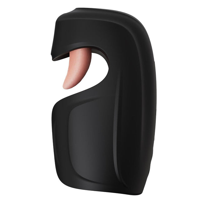 Blush M For Men Lickety Split wibrujący stymulator penisa Black