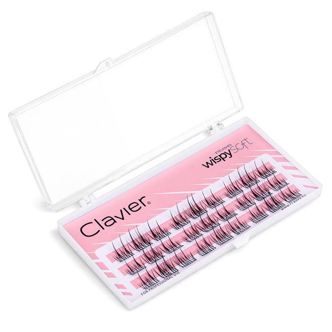 Clavier Wispy Soft by Marta „Zmalowana” Parciak kępki rzęs – naturalny efekt wispy i lekka objętość 1szt.