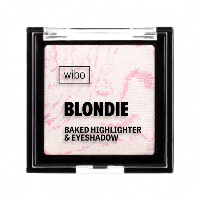 Wibo Blondie Baked Highlighter & Eyeshadow wypiekany rozświetlacz do twarzy i oczu