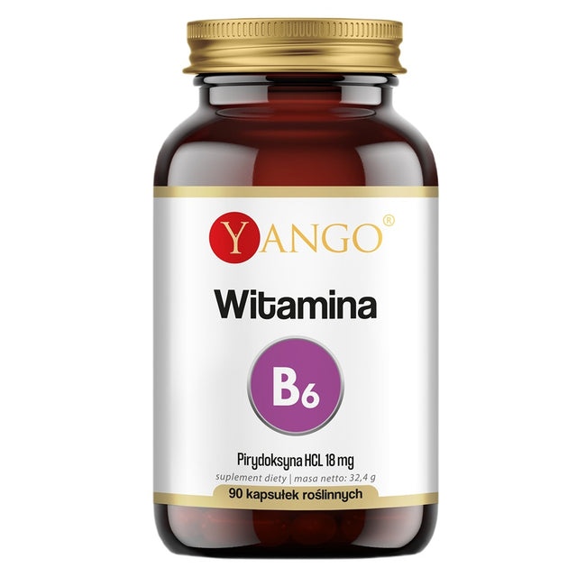 Yango Witamina B6 suplement diety 90 kapsułek