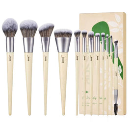 JESSUP Eco-Friendly Makeup Brush zestaw ekologicznych pędzli do makijażu T327 12szt.