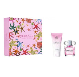 Versace Bright Crystal zestaw woda toaletowa spray 30ml + balsam do ciała 50ml