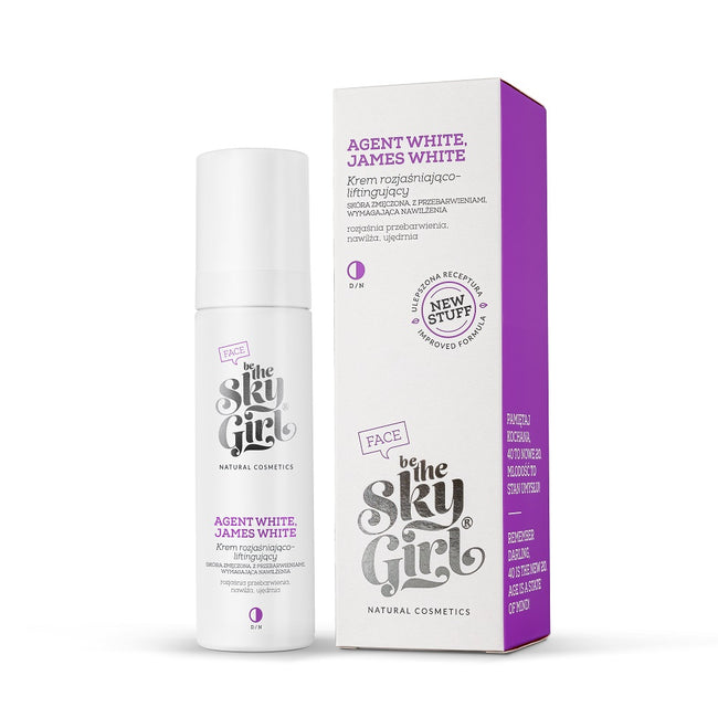 Be The Sky Girl Krem rozjaśniająco-liftingujący Agent White James White 50ml