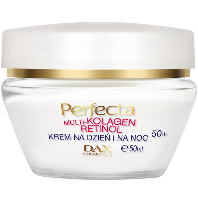 Perfecta Multi-Kolagen Retinol przeciwzmarszczkowy krem na dzień i na noc 50+ 50ml