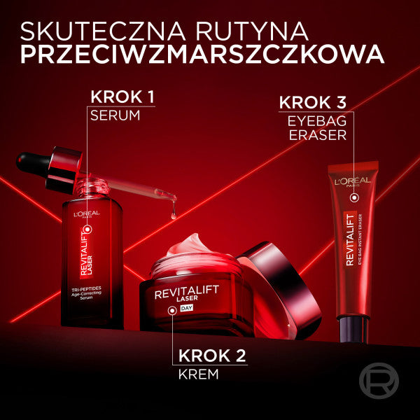 L'Oreal Paris Revitalift Laser Eye Bag Instant Eraser reduktor cieni i worków pod oczami 15ml