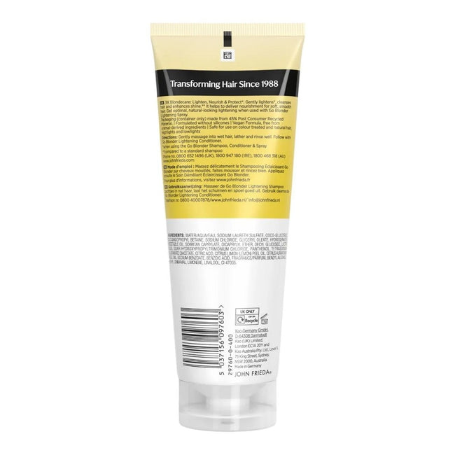 John Frieda Go Blonder szampon rozjaśniający 250ml