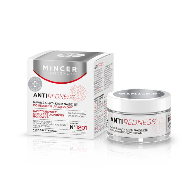 Mincer Pharma AntiRedness nawilżający krem na dzień No.1201 50ml