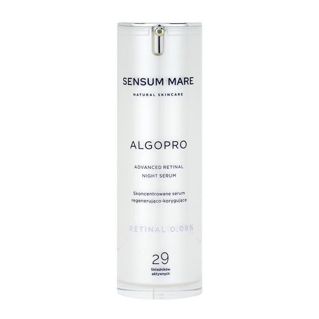 Sensum Mare Algopro skoncentrowane serum regenerująco-korygujące z 0.08% retinalem  30ml