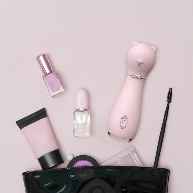 S-HANDE Bonnie wibrator podświetlany w kształcie kota z 9 trybami wibracji Light Pink