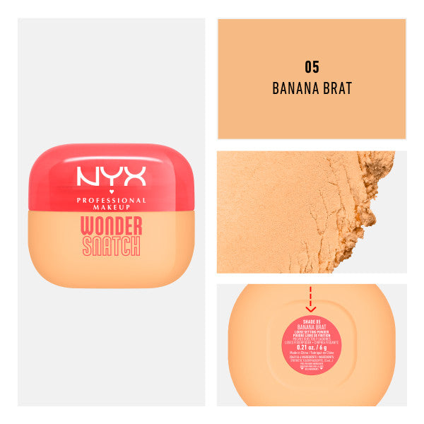 NYX Professional MakeUp Wonder Snatch sypki puder wygładzający 6g