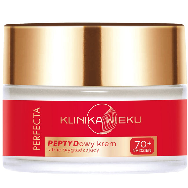 Perfecta Klinika Wieku peptydowy krem silnie wygładzający na dzień 70+ 50ml