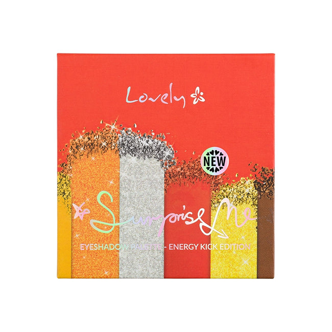 Lovely Surprise Me Eyeshadow Pallete paleta cieni do powiek w 9 kolorach