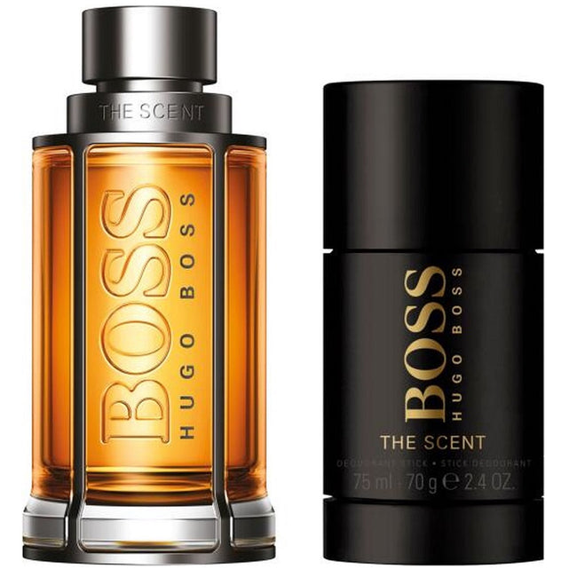 Hugo Boss Boss The Scent For Man zestaw woda toaletowa spray 100ml + dezodorant sztyft 75ml