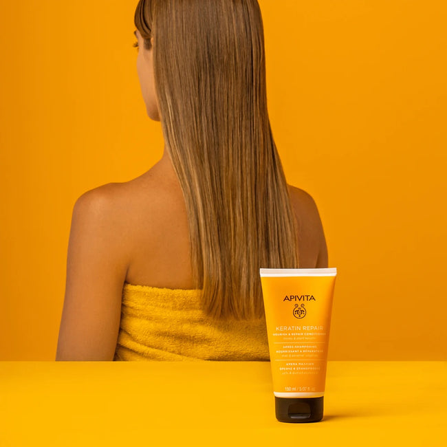 Apivita Keratin Repair Nourish & Repair Conditioner keratynowa odżywczo-regenerująca odżywka do włosów suchych i zniszczonych 150ml